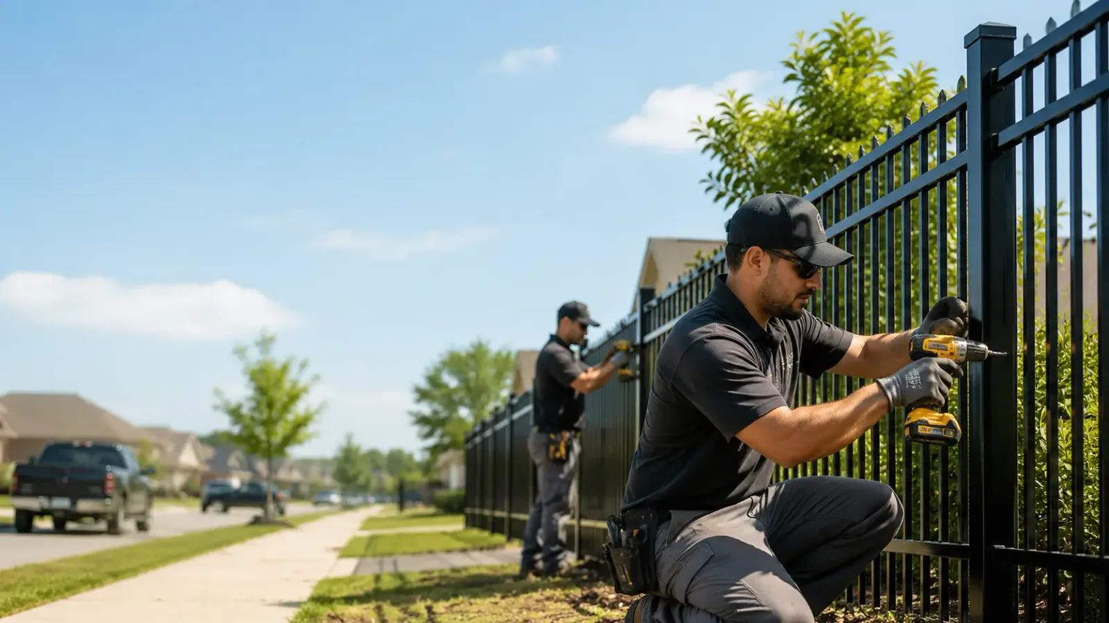 Metal Fence Installation in Okemah, OK